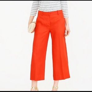 J. CREW Vibrant Pants w/ Pleated Band
